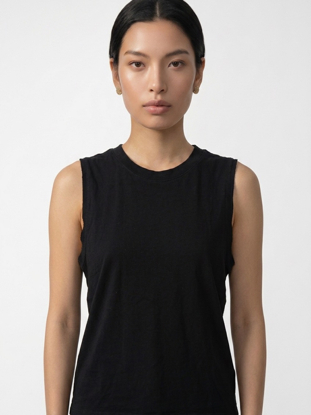 LULULEMON | Solid Black Sleeveless Crewneck Tank Top Women’s Size Medium